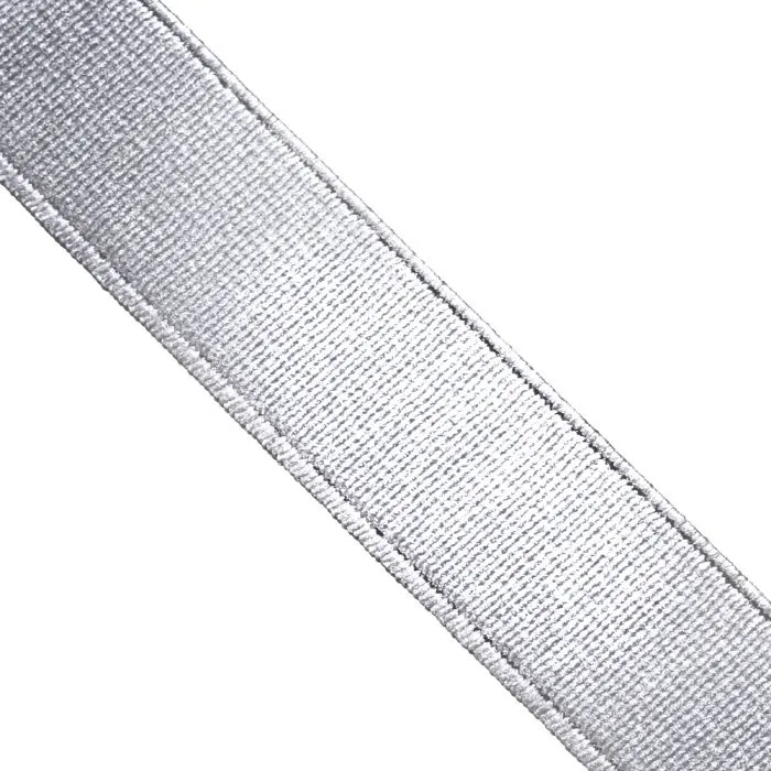 1 Inch, 1 5/8 Inch Metallic Elastic