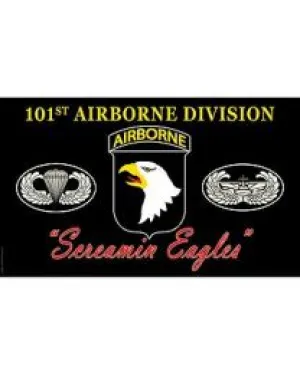 101st Airborne "Screaming Eagles" Flag