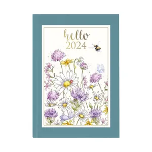 2024 Diary Planner Journal - Bees