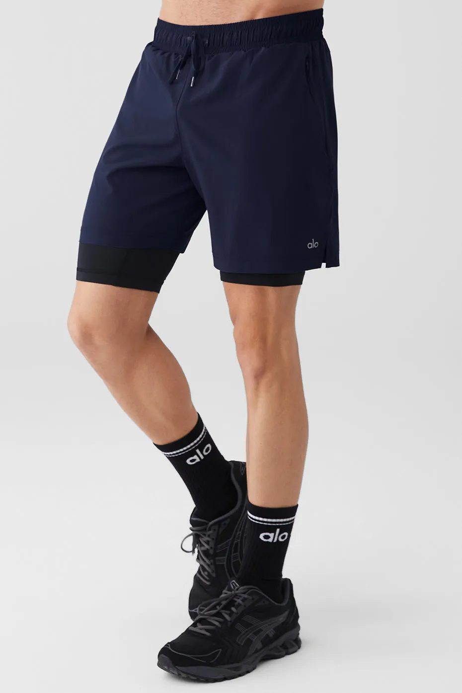 7'' Unity 2 In 1 Short - Navy/Black