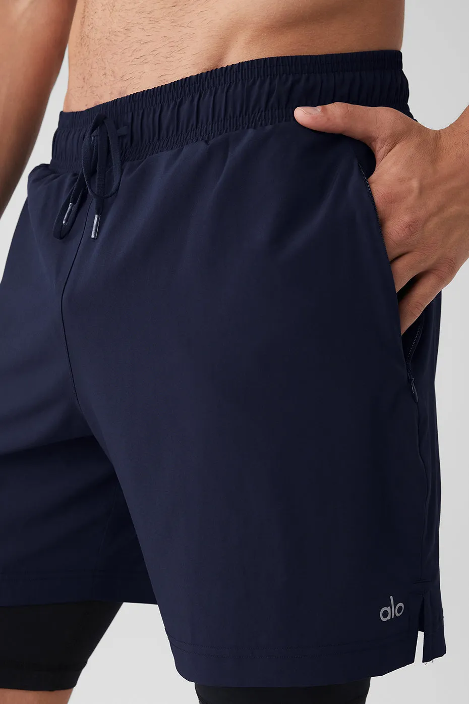 7'' Unity 2 In 1 Short - Navy/Black