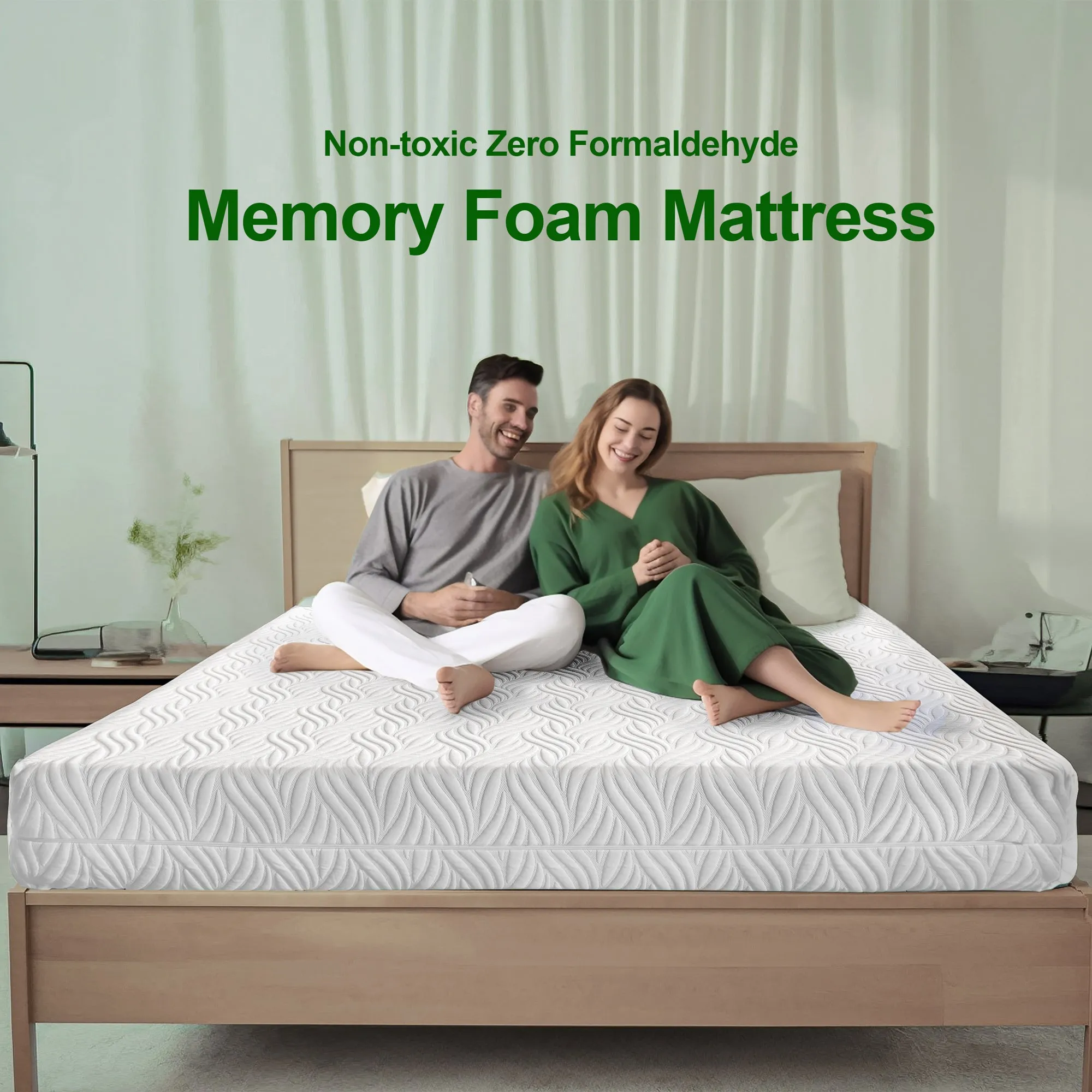 8 Inch Memory Foam Mattress,Queen Foam Mattress with CertiPUR-US Certified