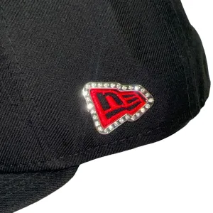 808ALLDAY New Era Flag Border Bling Pin