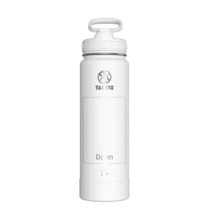 Actives Water Bottle With Straw Lid - customized