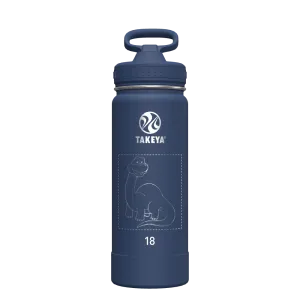 Actives Water Bottle With Straw Lid - customized