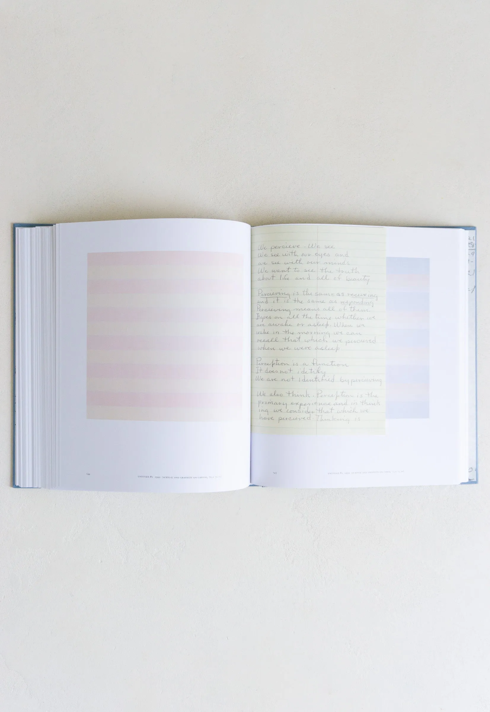 Agnes Martin: Paintings, Writings, Rememberances