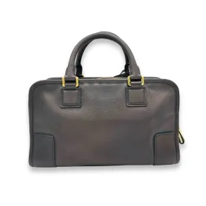 Amazona Top Handle Bag 28 Black in Calfskin, Gold hardware