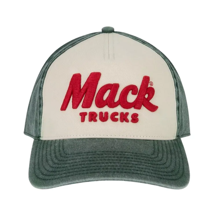 American Needle Mack Trucks Surplus Cap - Ivory/Green