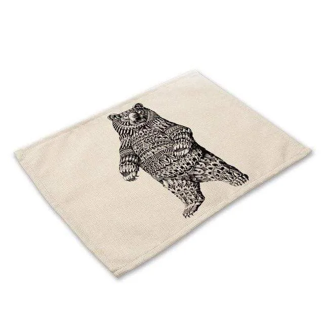 Animal Print  Placemats