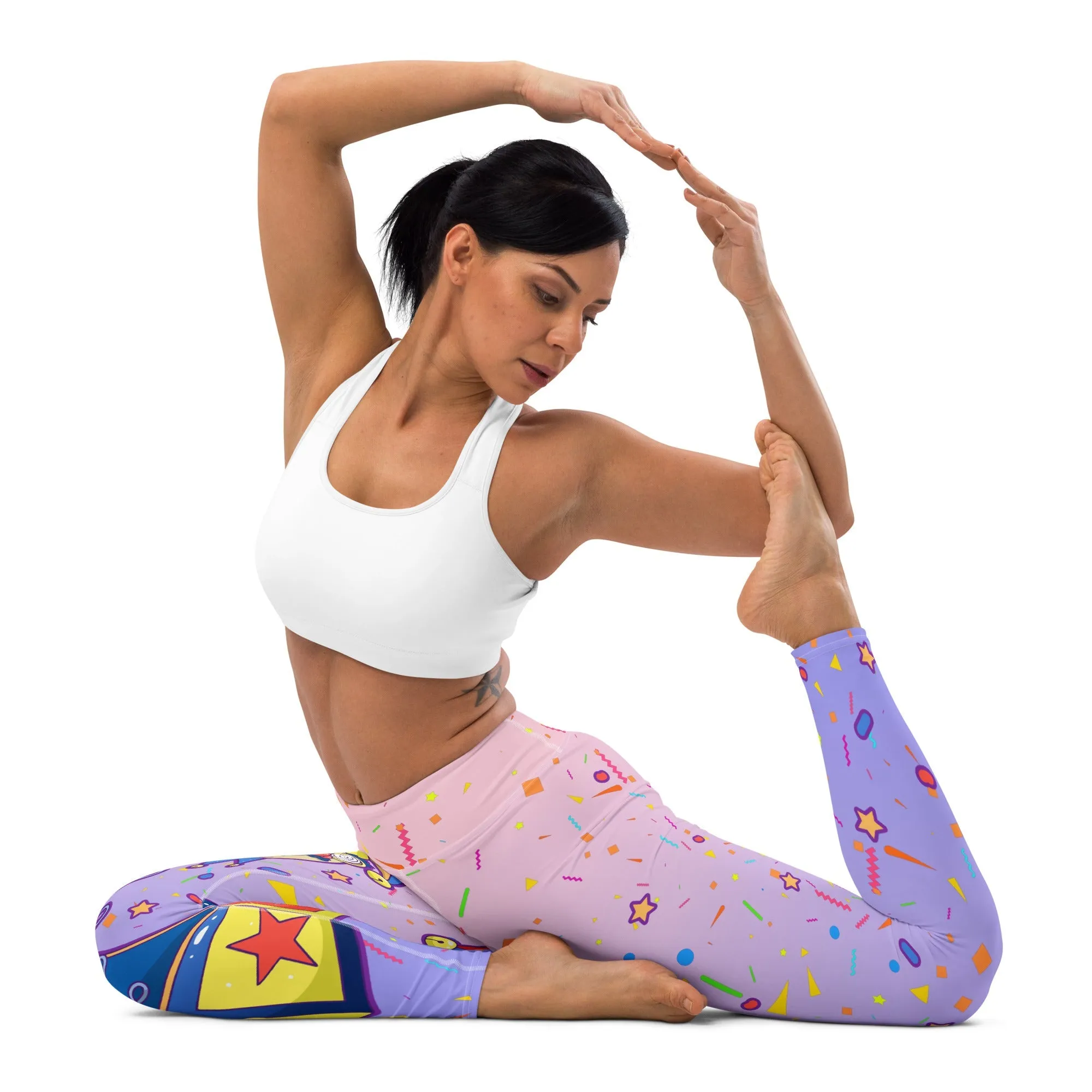 April Fool's Day Yoga Leggings