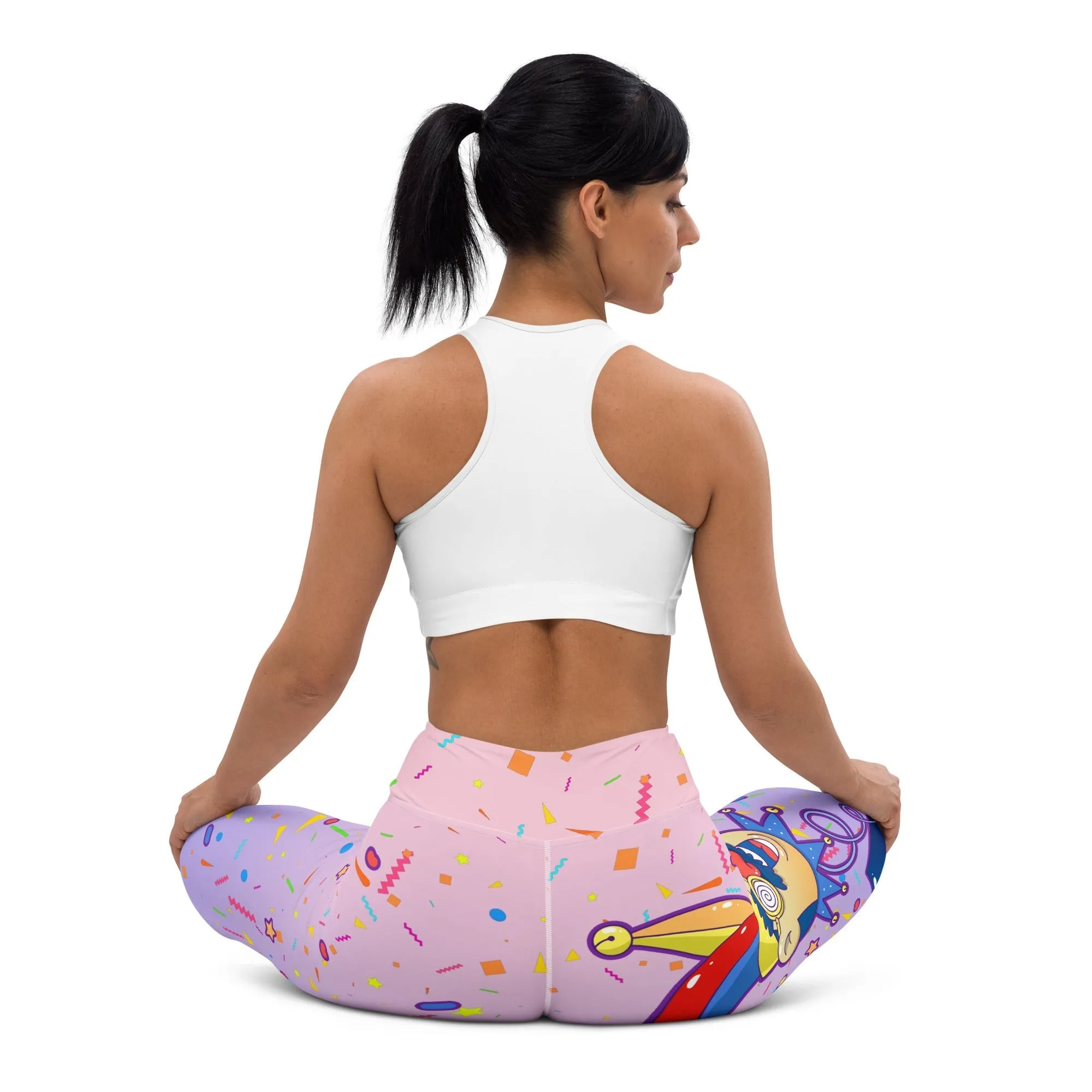 April Fool's Day Yoga Leggings