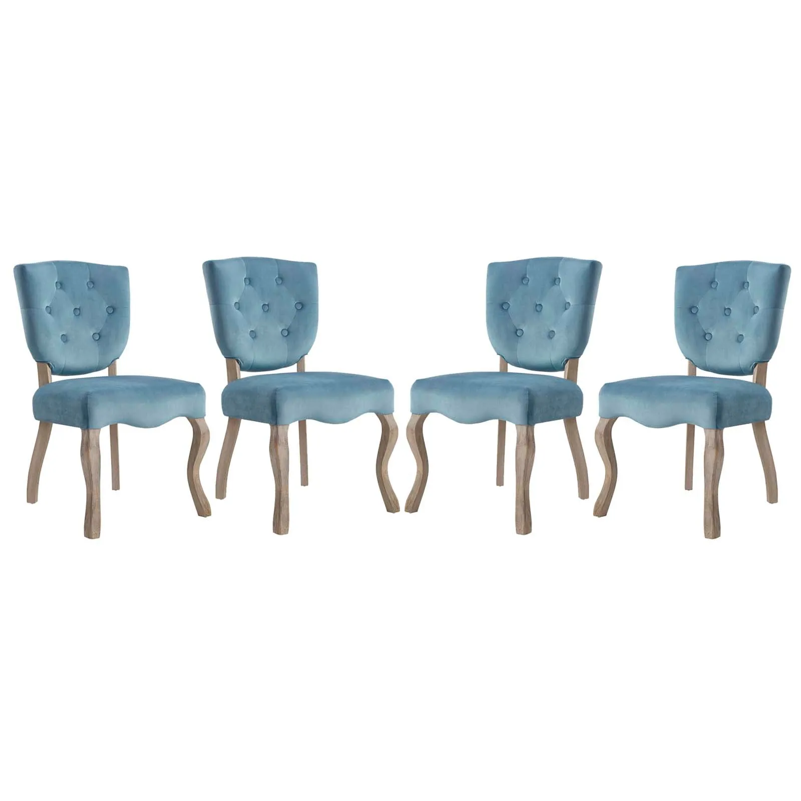 Array Dining Side Chair Set of 4 by Modway