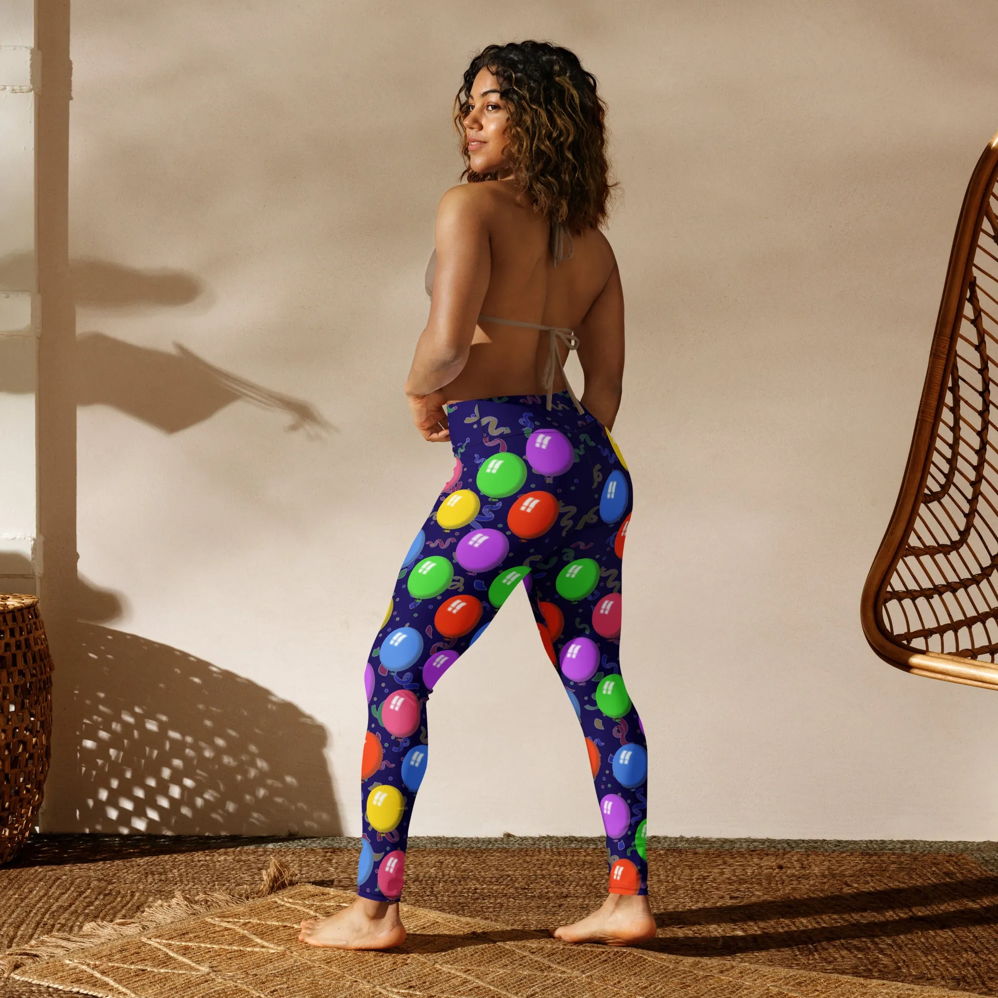 Balloons Yoga Leggings