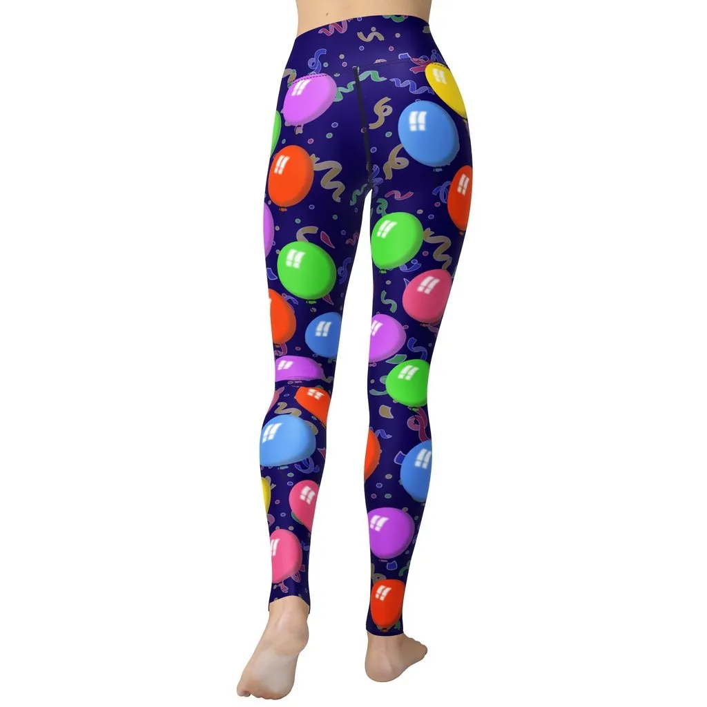 Balloons Yoga Leggings