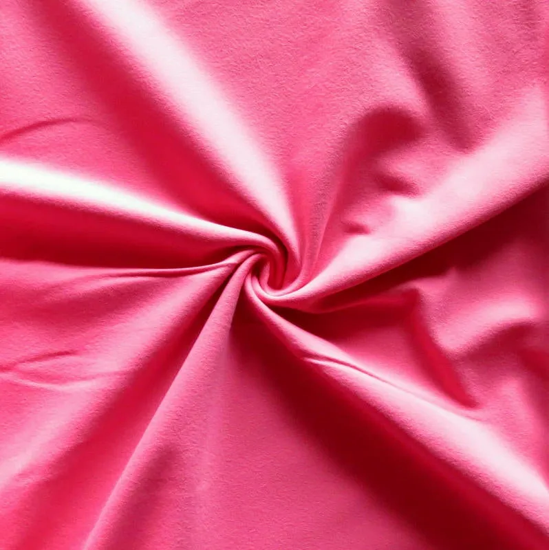 Beyond Pink Swirl Supplex Lycra Jersey Knit Fabric - 21" Remnant