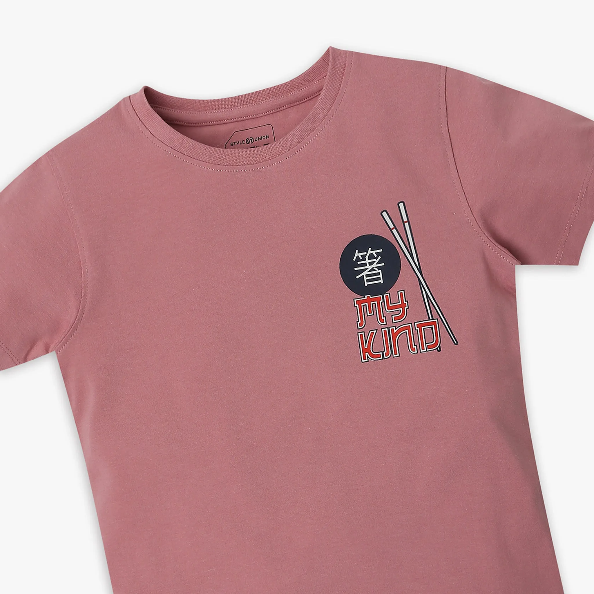 Boy's Regular Fit Graphic T-Shirt