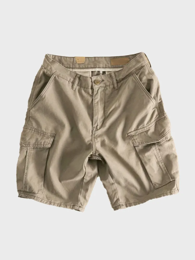 Breathable Multi-Pocket Work Shorts