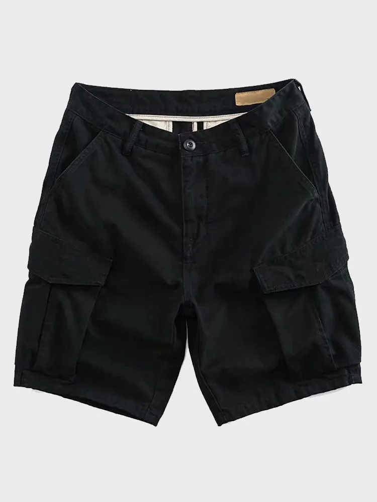 Breathable Multi-Pocket Work Shorts