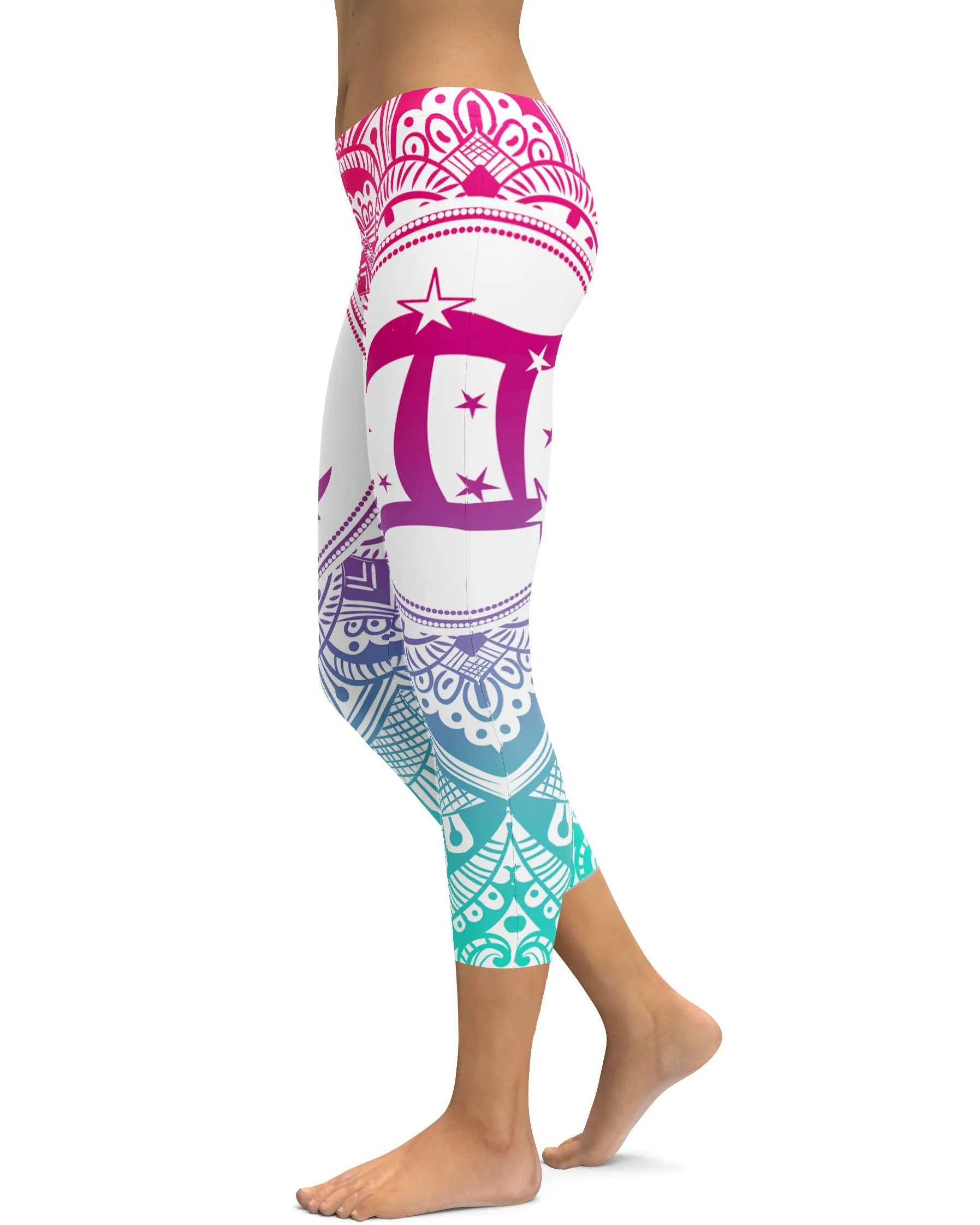 Bright Gemini Capris