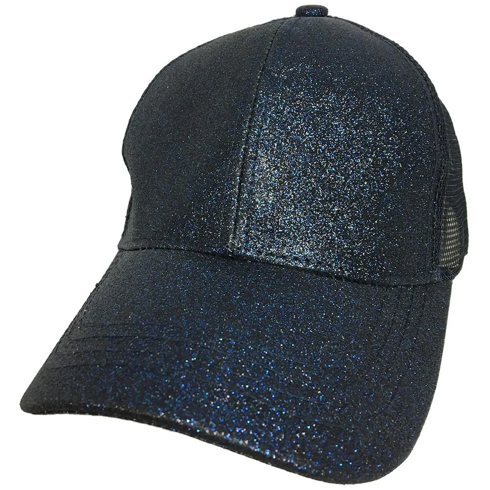 BT-6 METALLIC PONY CAP NAVY