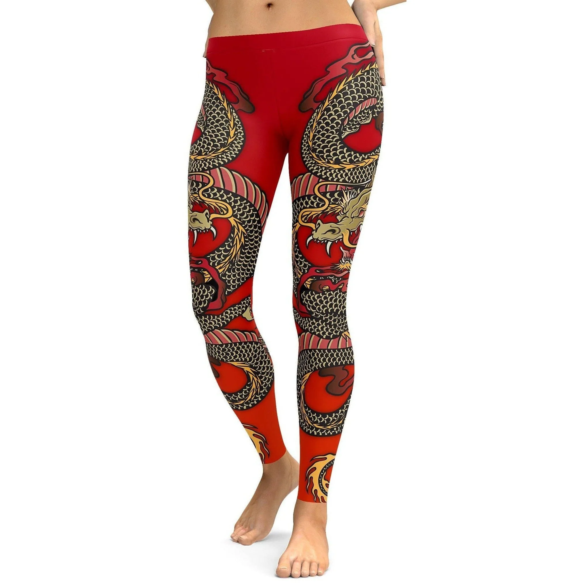 Chinese Dragon Leggings