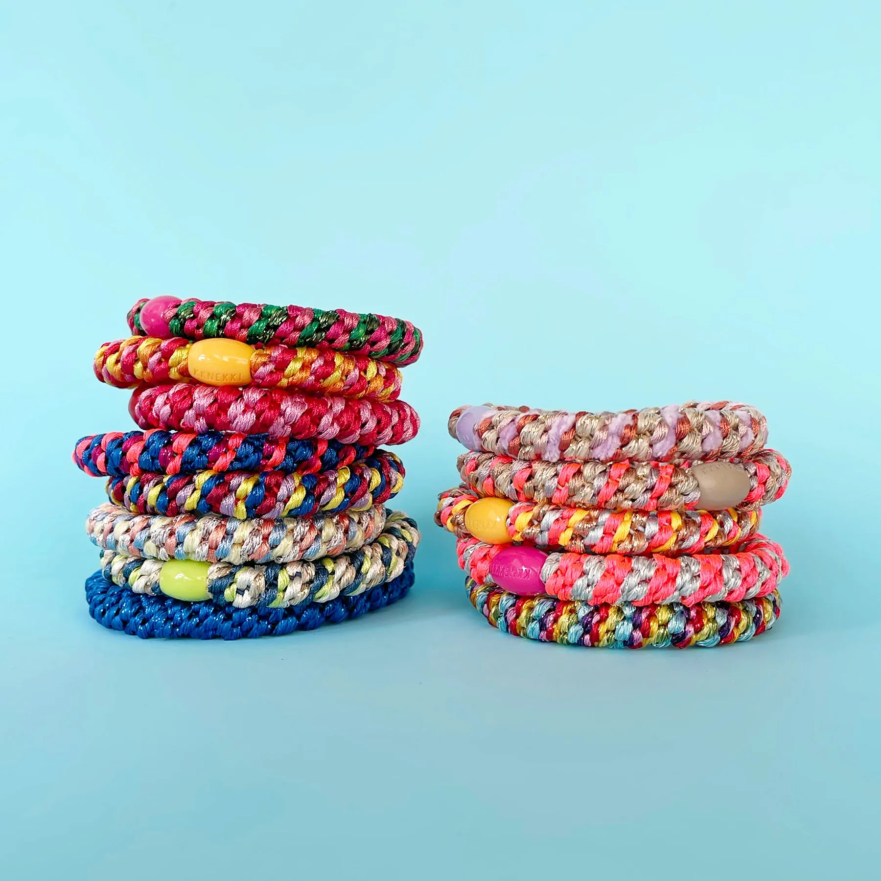 Colorful Patterns Hair Tie Bracelet Singles