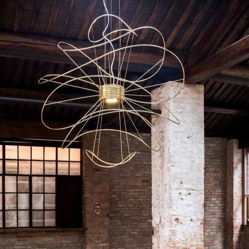 Contemporary Hoops Pendant Light | Assorted Sizes & Finishes