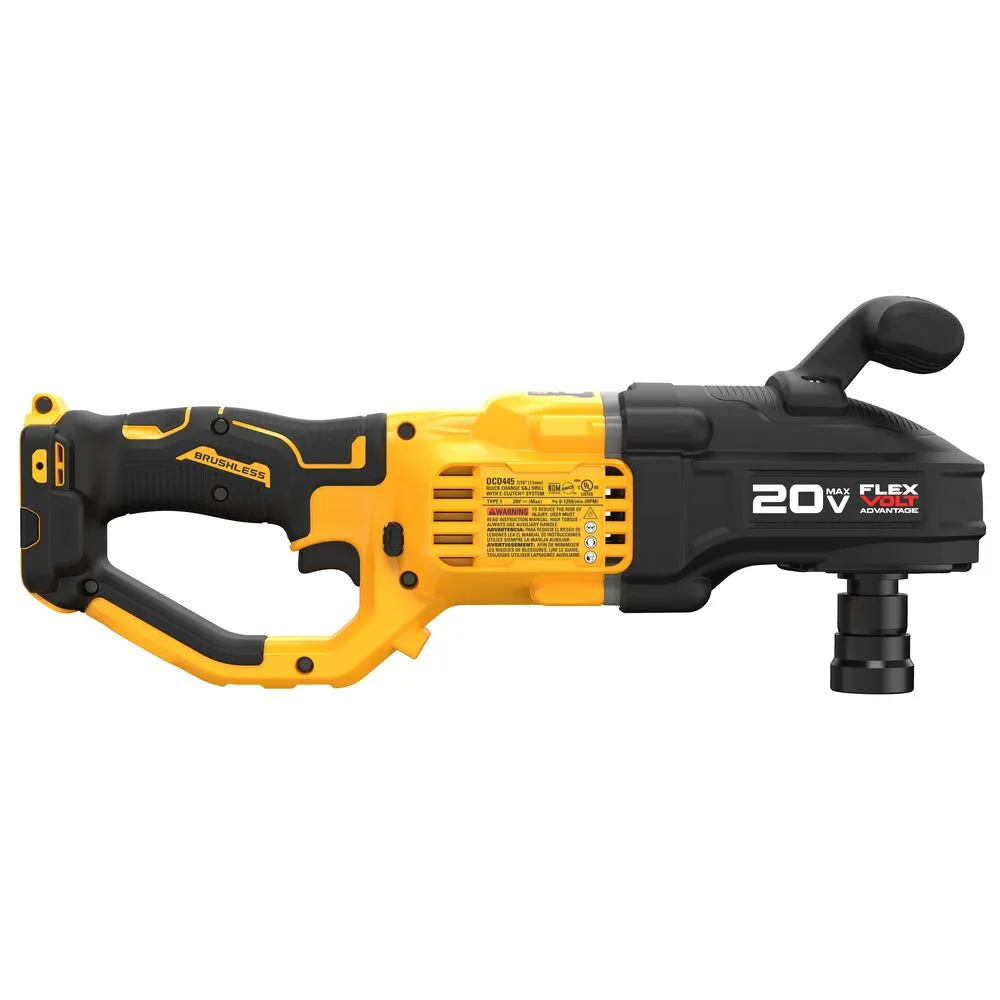 DeWALT DCD445B 20V FLEXVOLT 7/16" Compact Stud and Joist Drill - Bare Tool