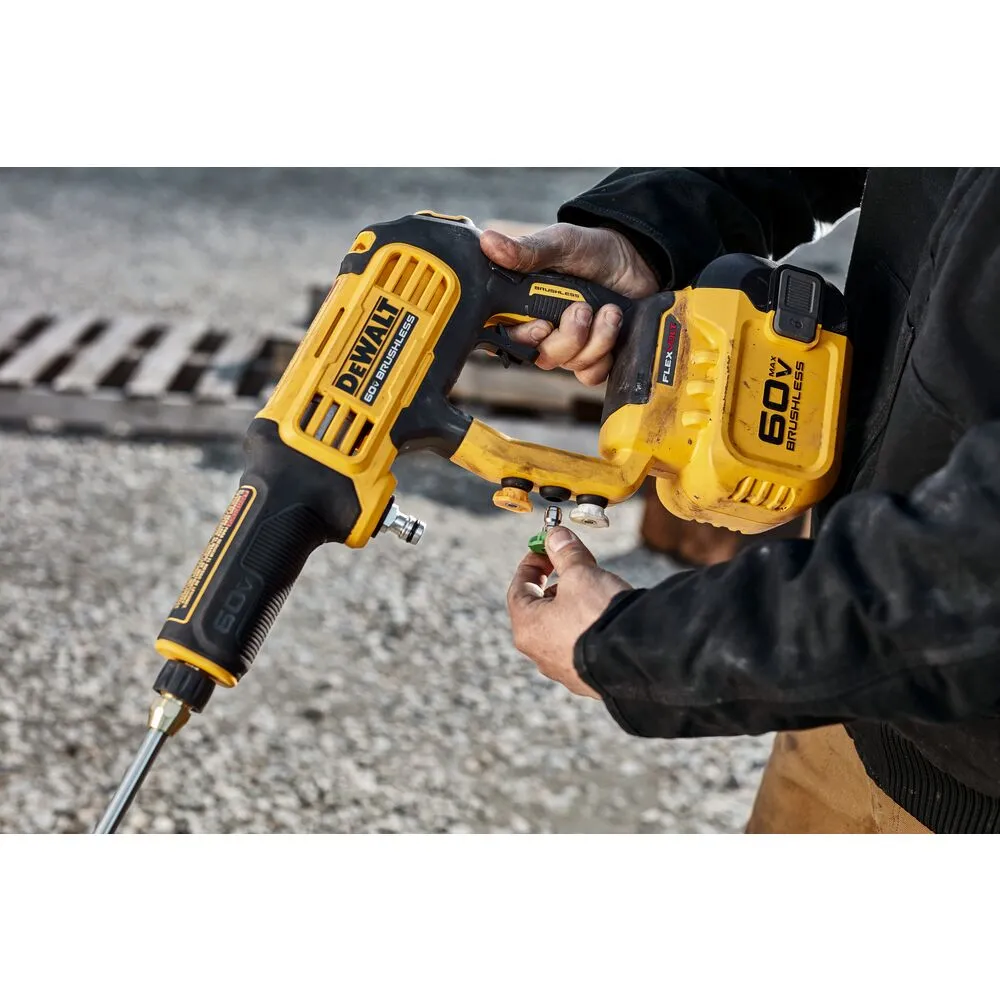 DeWalt DCPW1000B 60V FLEXVOLT 1000 PSI Cordless Pressure Washer - Bare Tool