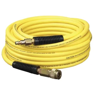 DeWALT DWFP1450D 1/4" x 50' Premium Hybrid Polymer Blend Air Hose w/ Fittings