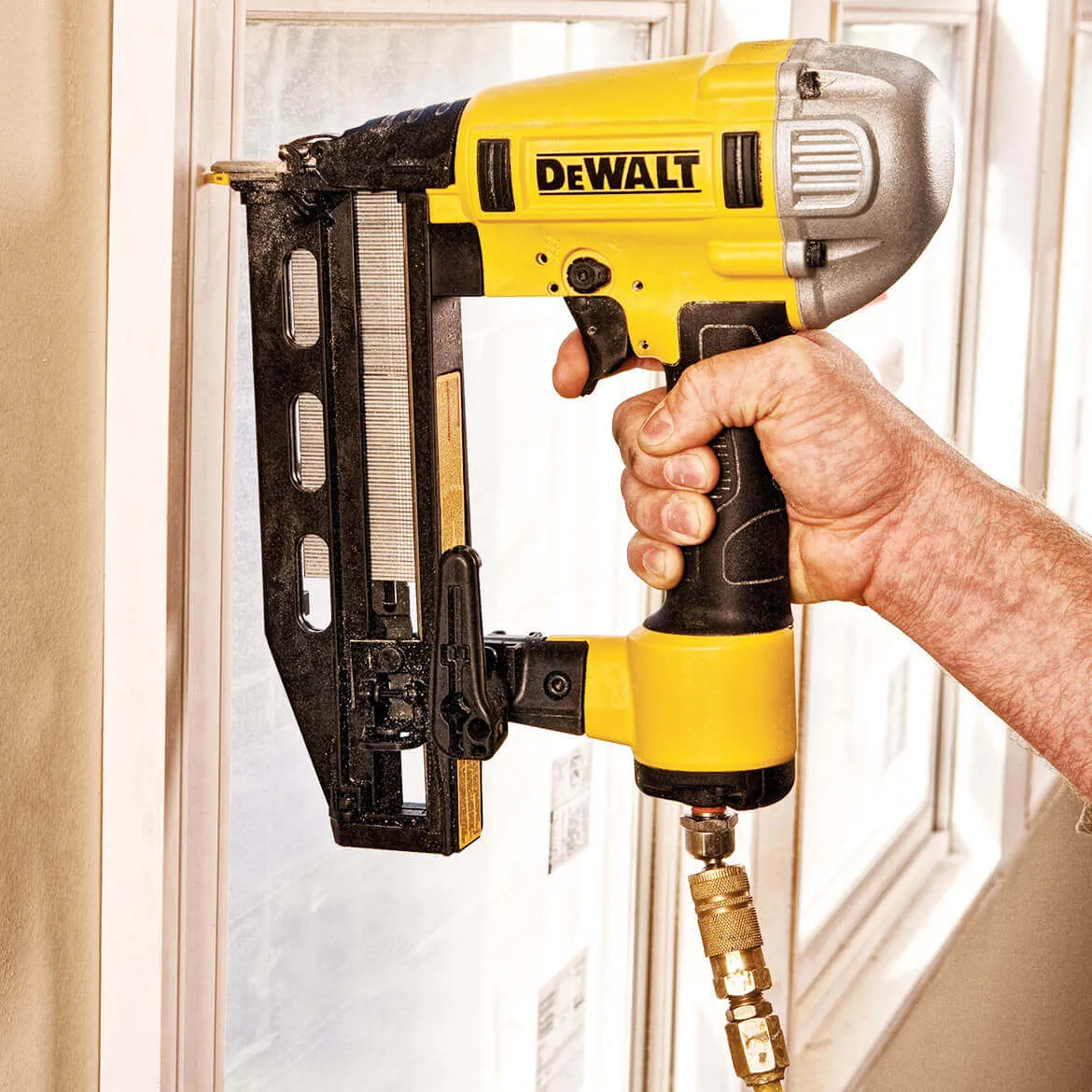 DeWALT DWFP71917 2-1/2 in. x 16 Guage Pneumatic Precision Point Finish Nailer