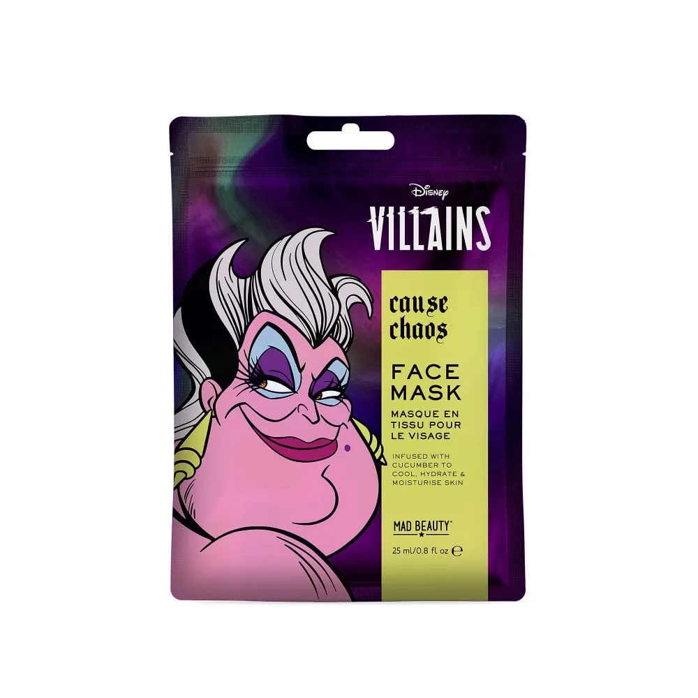 Disney Villains Hydrating Face Mask by Mad Beauty