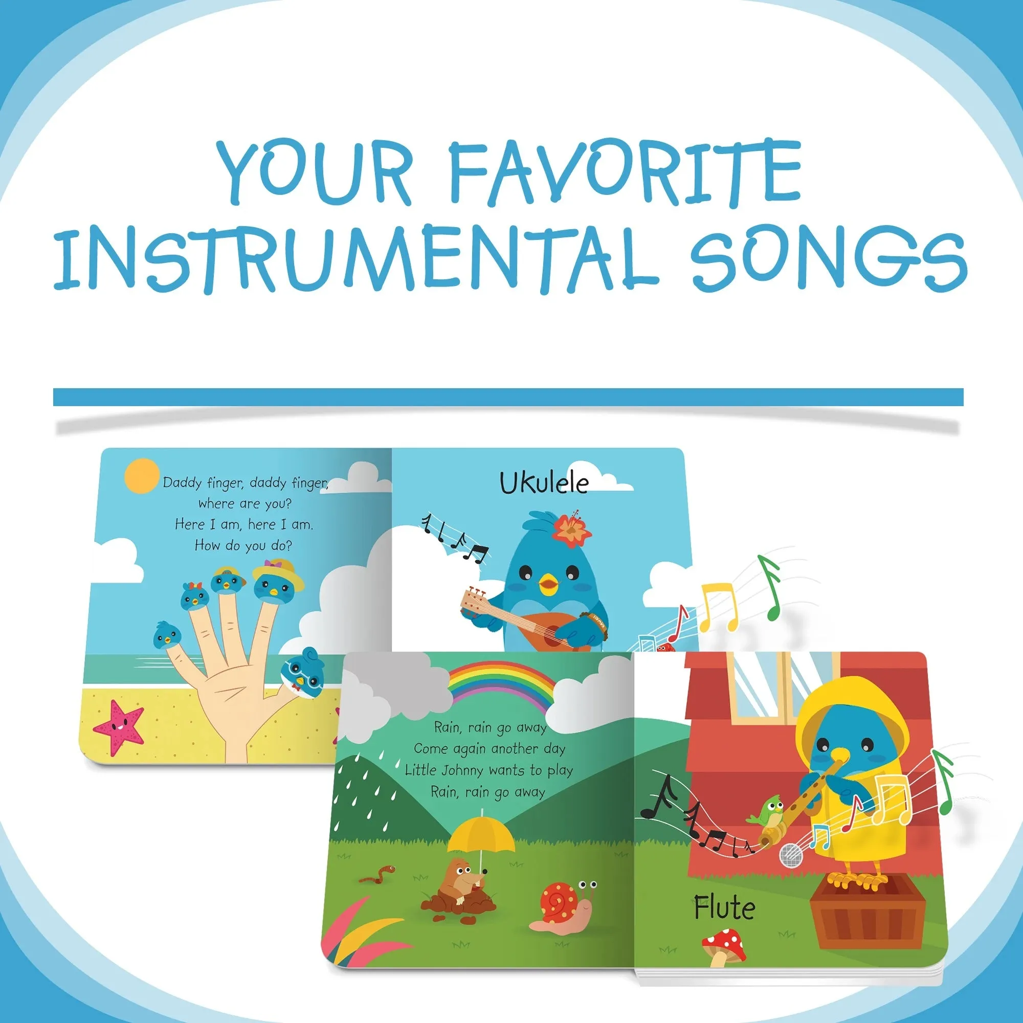 Ditty Bird Baby Sound Book: INSTRUMENTAL CHILDREN'S SONGS