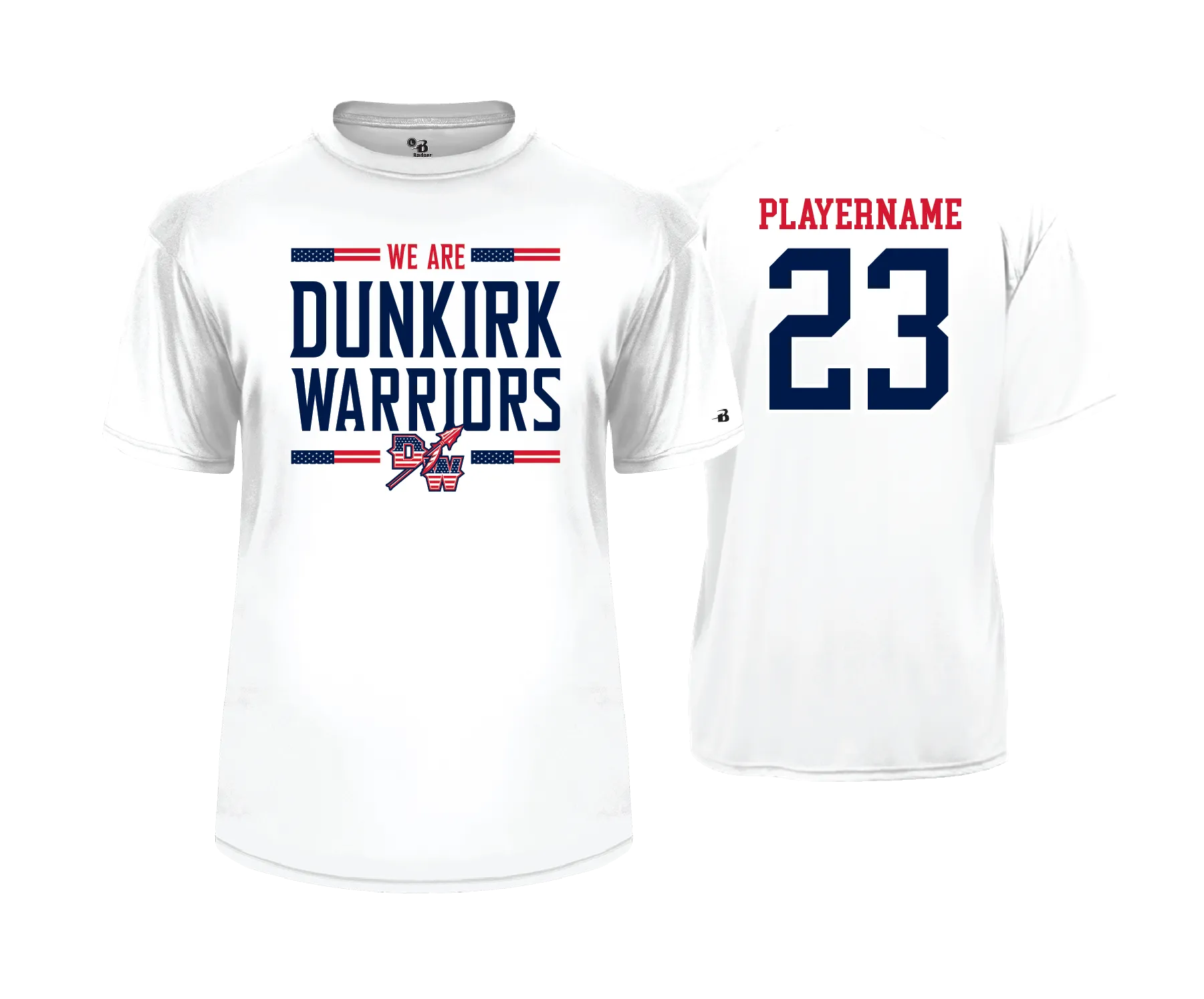 Dunkirk Warriors - SS Performance Tees