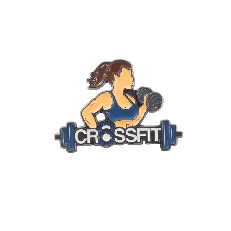 Enamel Pin - Women Fitness