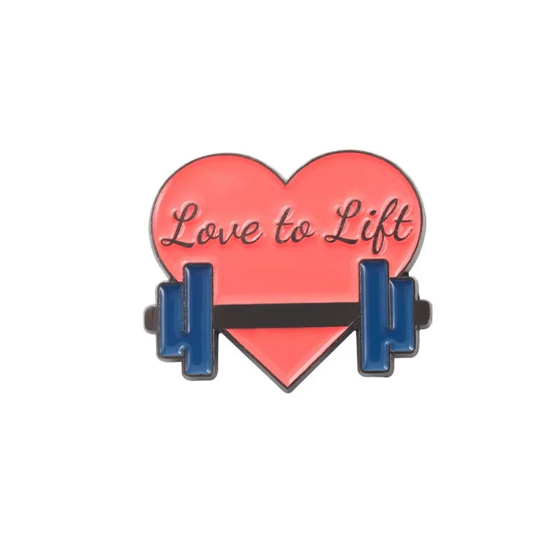 Enamel Pin - Women Fitness