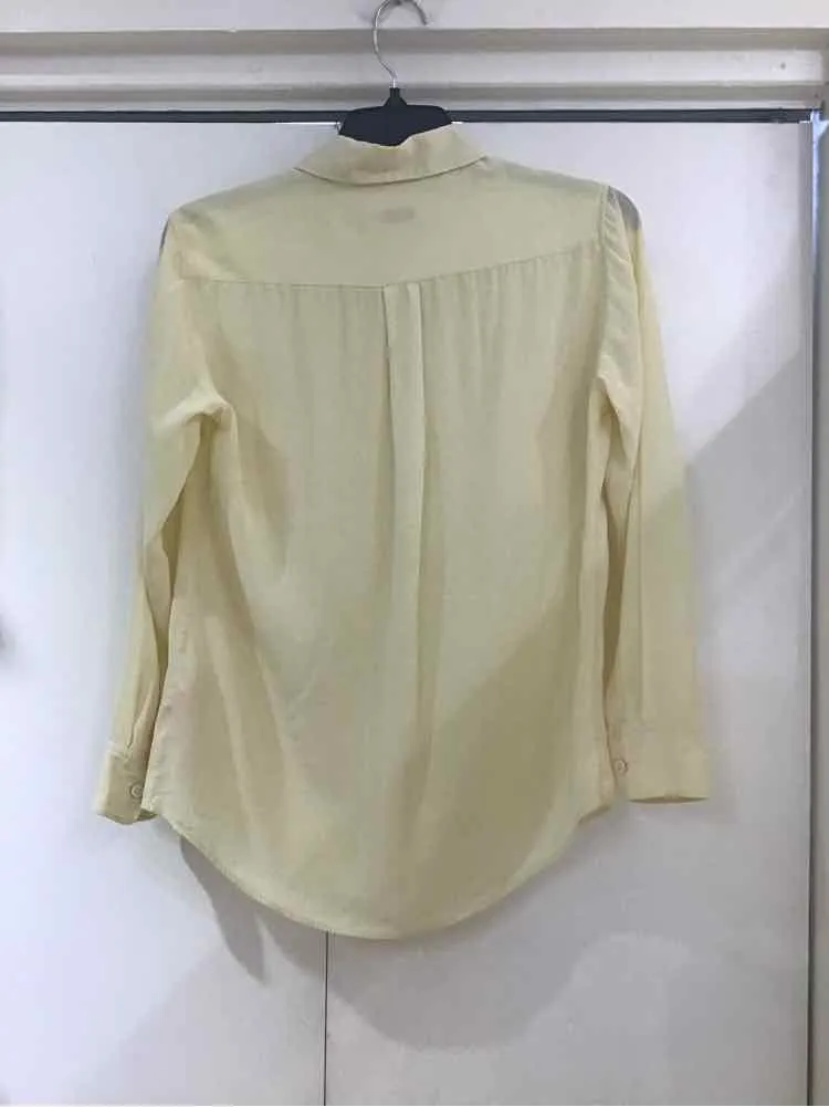 Equipment Yellow Size XS Shirt