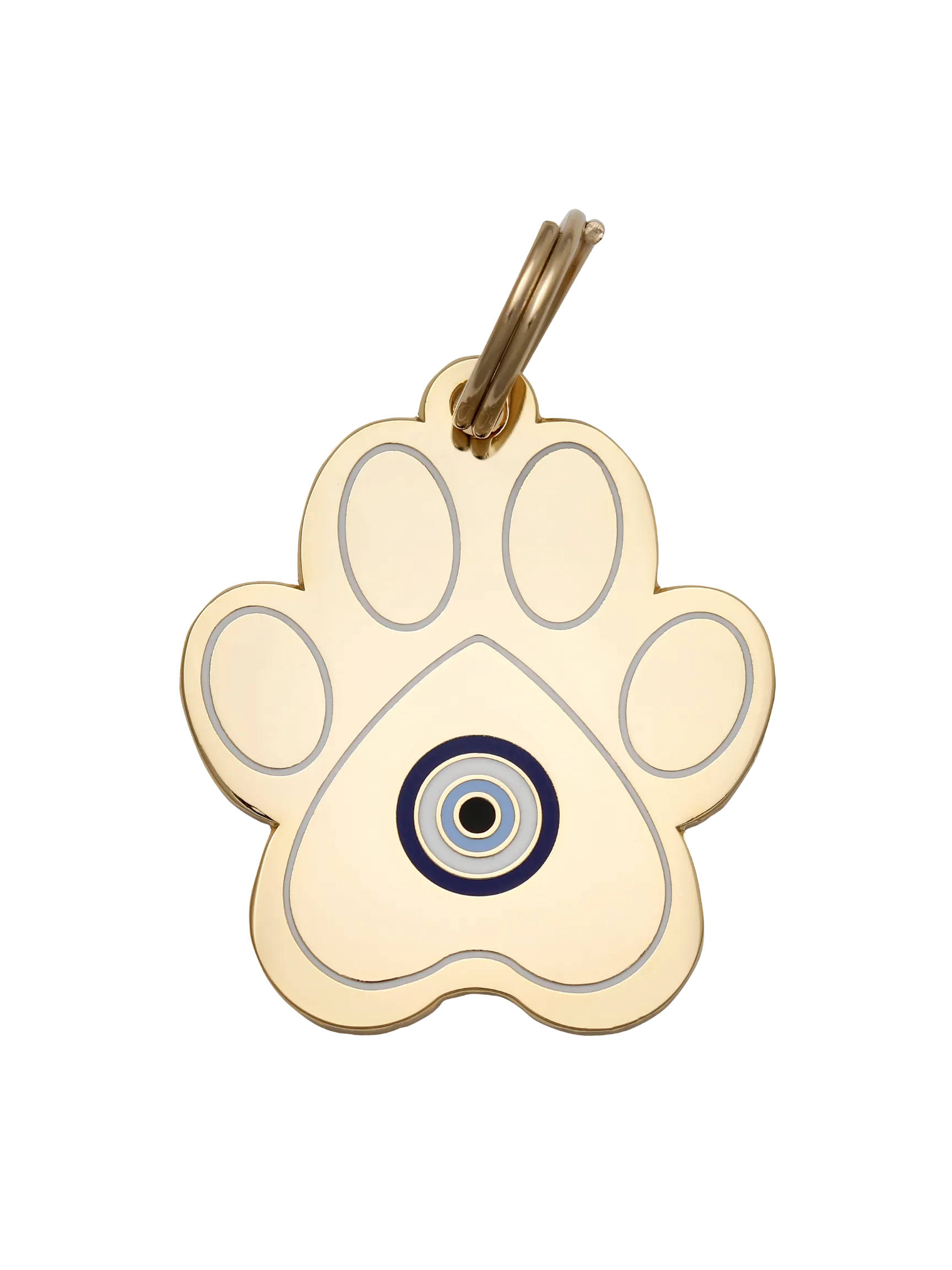 Protective Evil Eye Design Pet ID Tag for Dogs & Cats