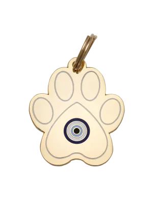 Protective Evil Eye Design Pet ID Tag for Dogs & Cats