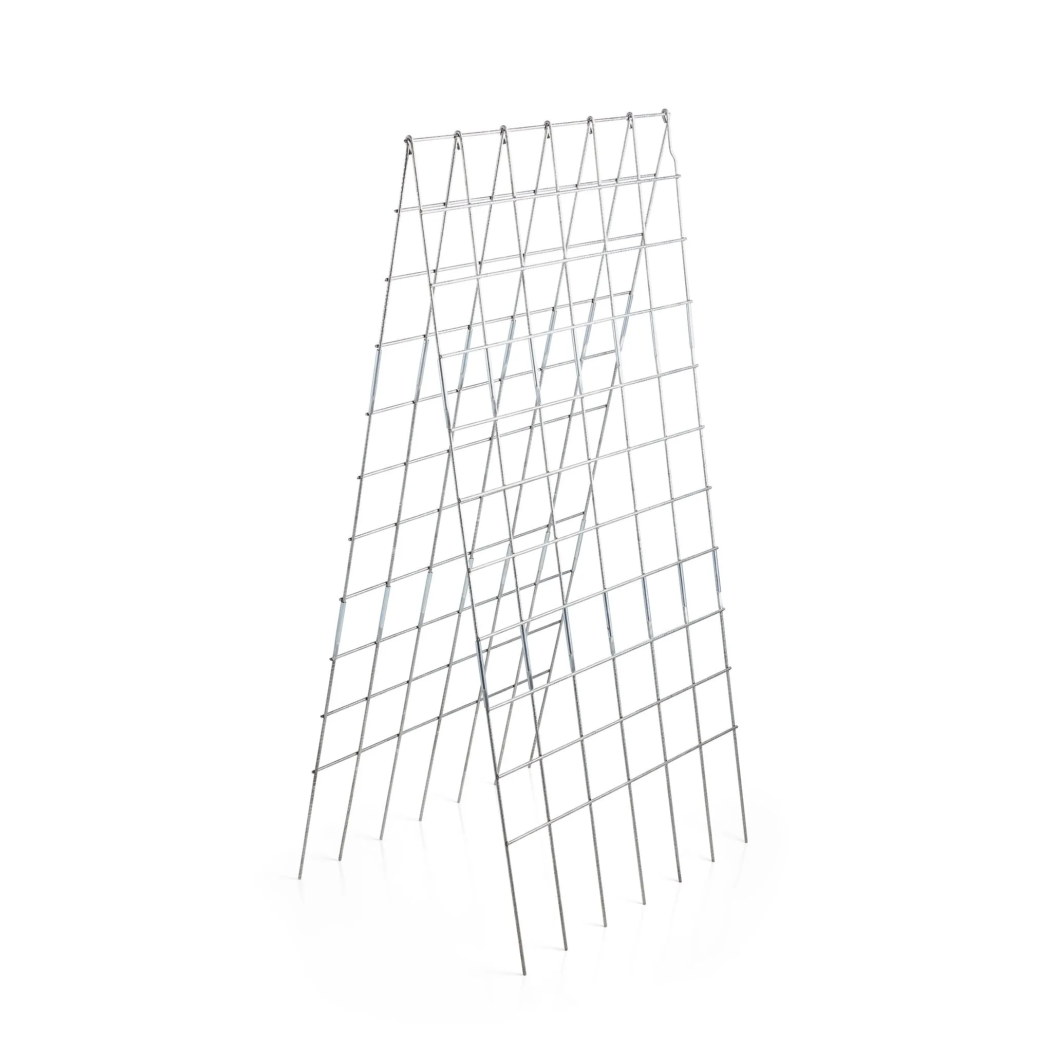 Folding A-Frame Trellis Support For Plants