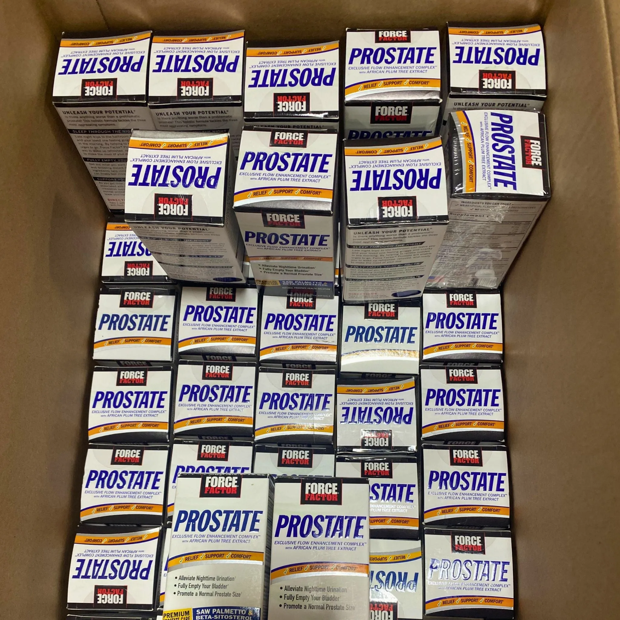 Force Factor Prostate Exclusive Flow Enhancement Complex (50 Pcs Lot)