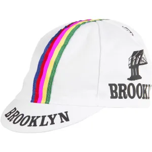 Giordana Brooklyn Cycling Cap w- Stripes – White