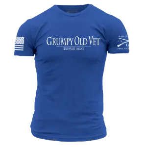 Grumpy Old Vet T-Shirt - Royal