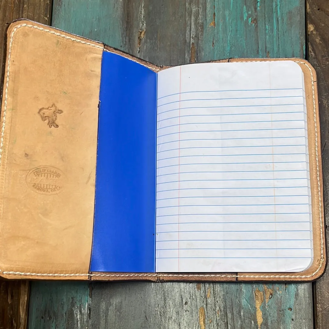 Handmade Leather Horse Notepad