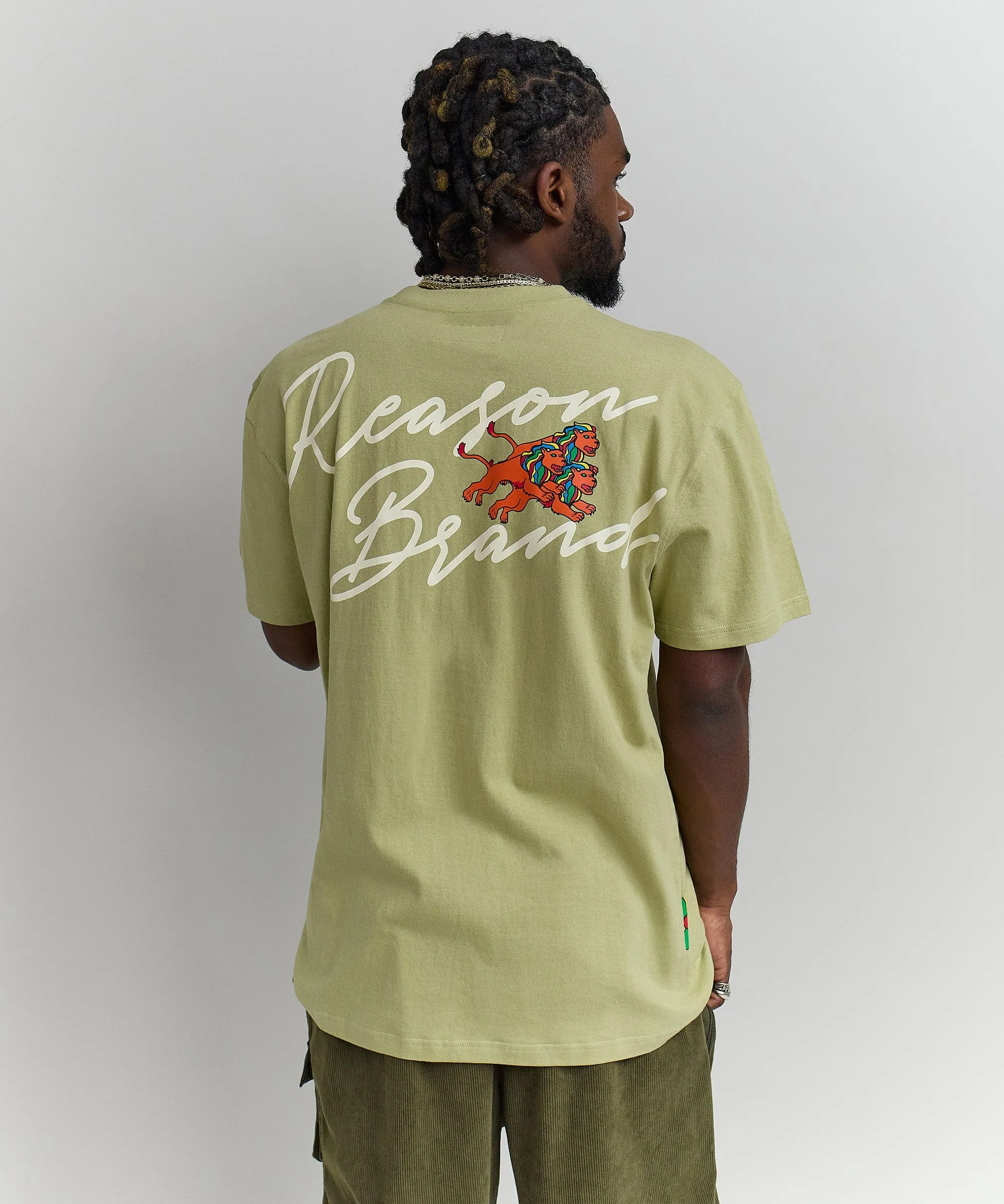 Heart Broken Short Sleeve Tee - Olive Green