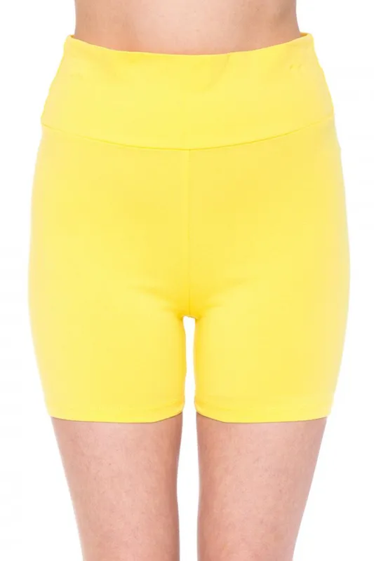 High Waist Knit Bike Short