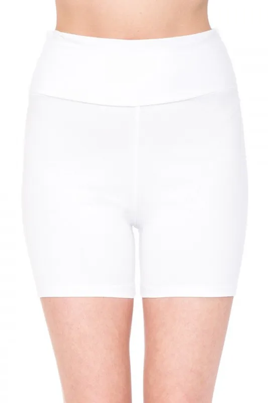 High Waist Knit Bike Short