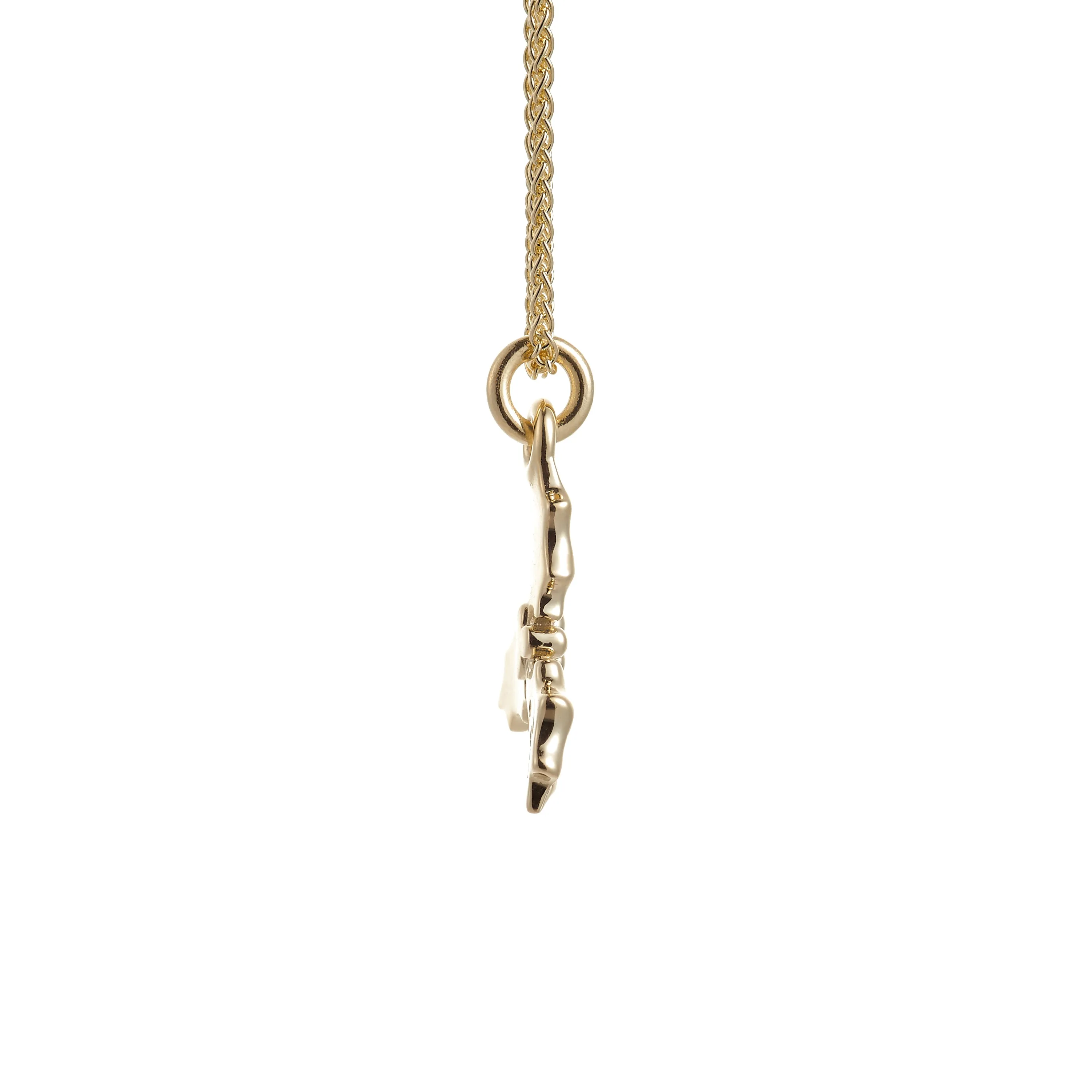 Holly Solid Gold Necklace