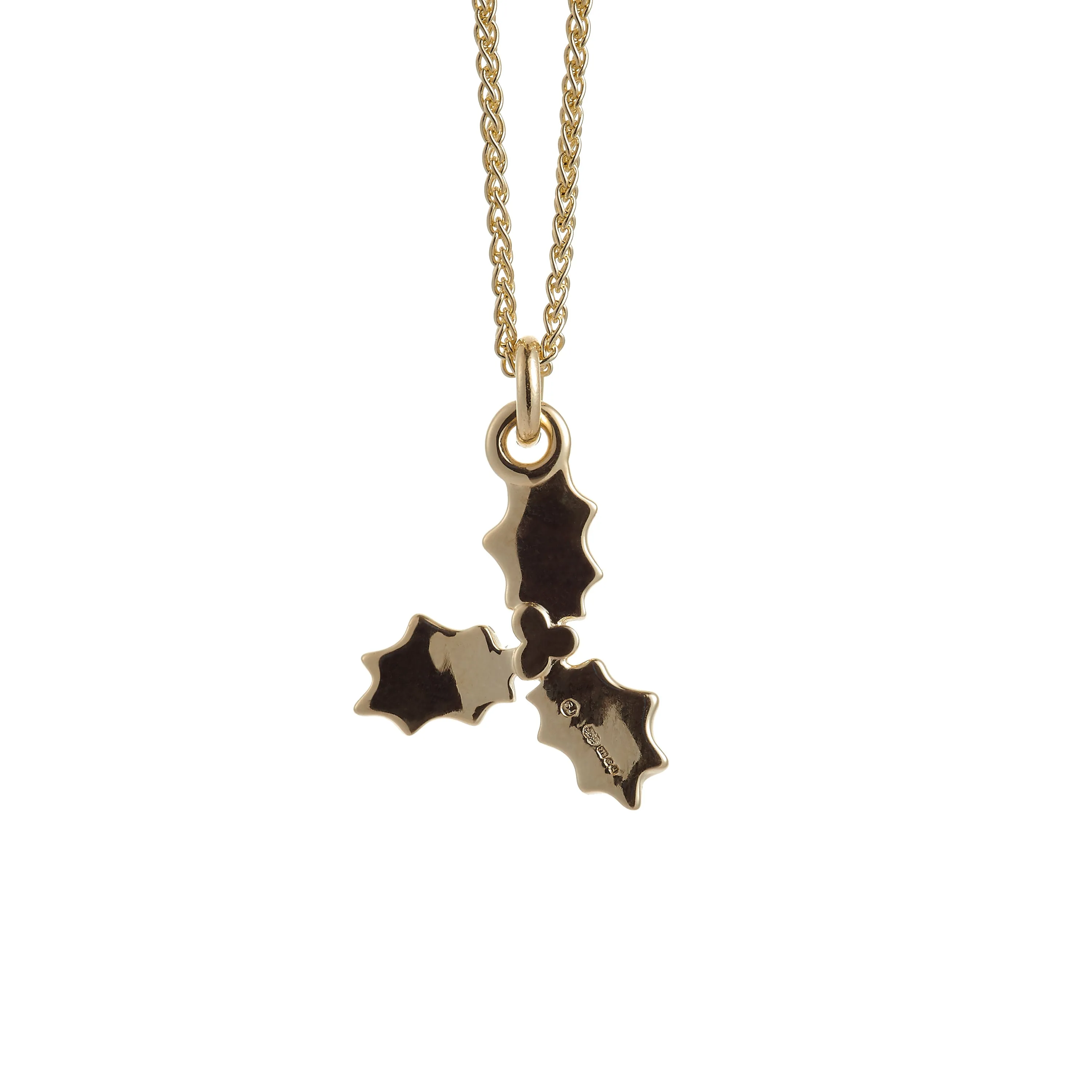 Holly Solid Gold Necklace