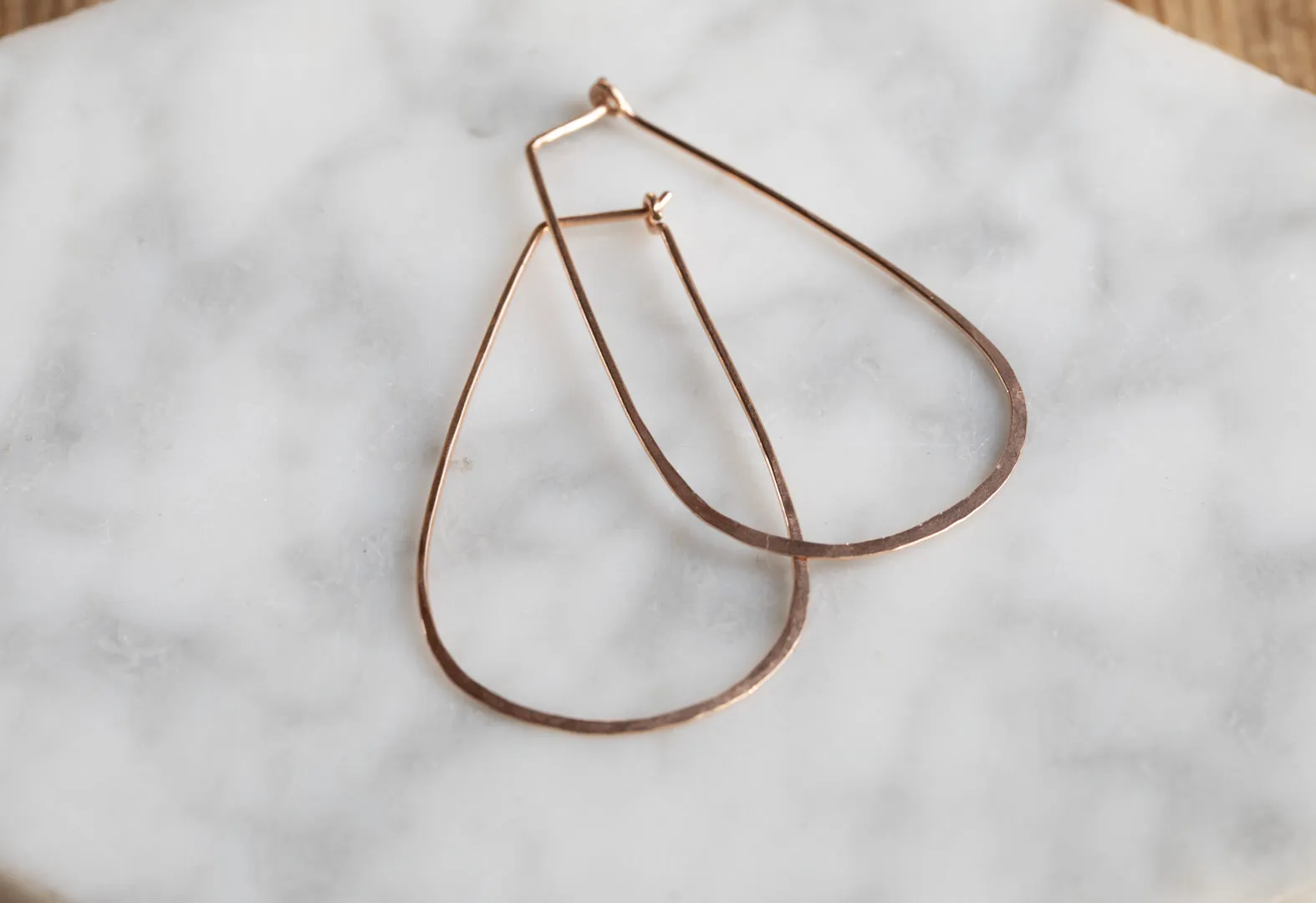 Large Horseshoe Hoop Earrings